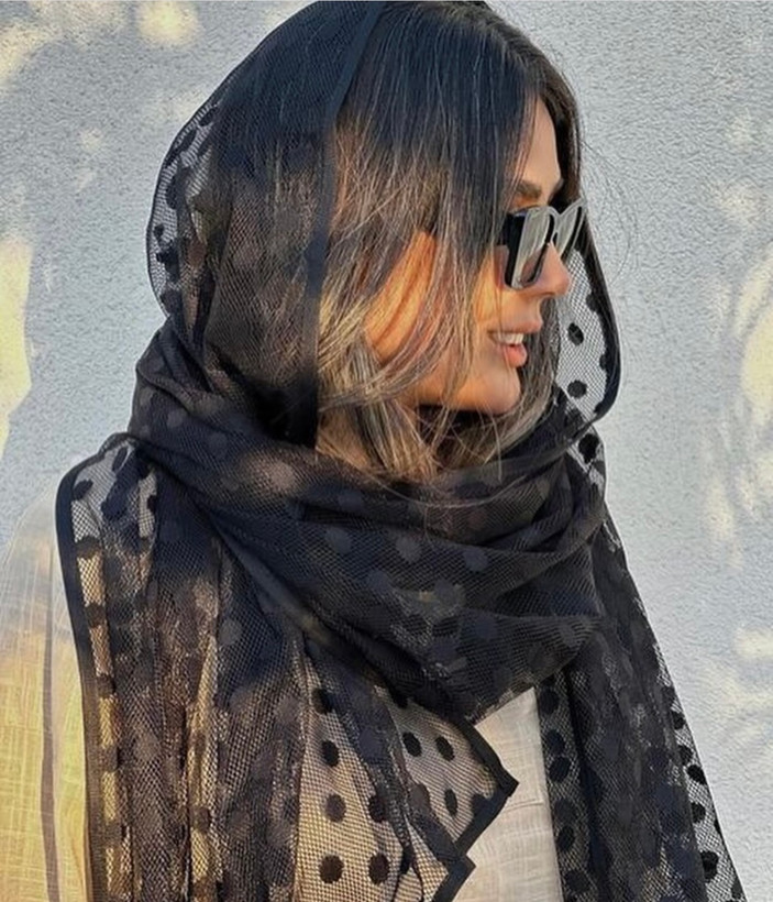 شال تور مشکی توپی درشت( تک و عمده)