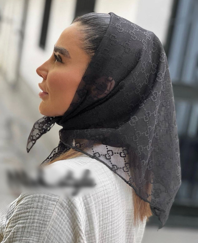 مینی اسکارف توری طرح گوچی